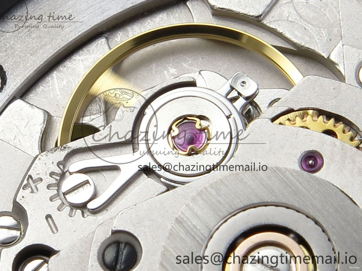 MiroTime 0409 Seasonal DayDate 40 SS QF 1:1 Best Edition Blue Black Dial Diamonds Bezel on President Bracelet A2836 V5 (Gain Weight) 482